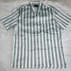 Urban Outfitters Striped Short Sleeve Shirt